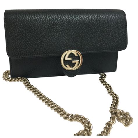 black gucci wallet purse|gucci wallet purse black new.